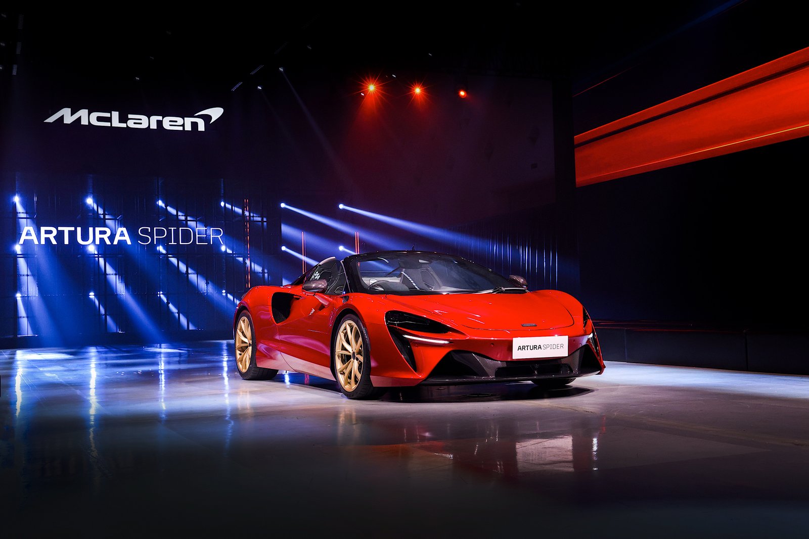 McLaren Artura Spider China launch